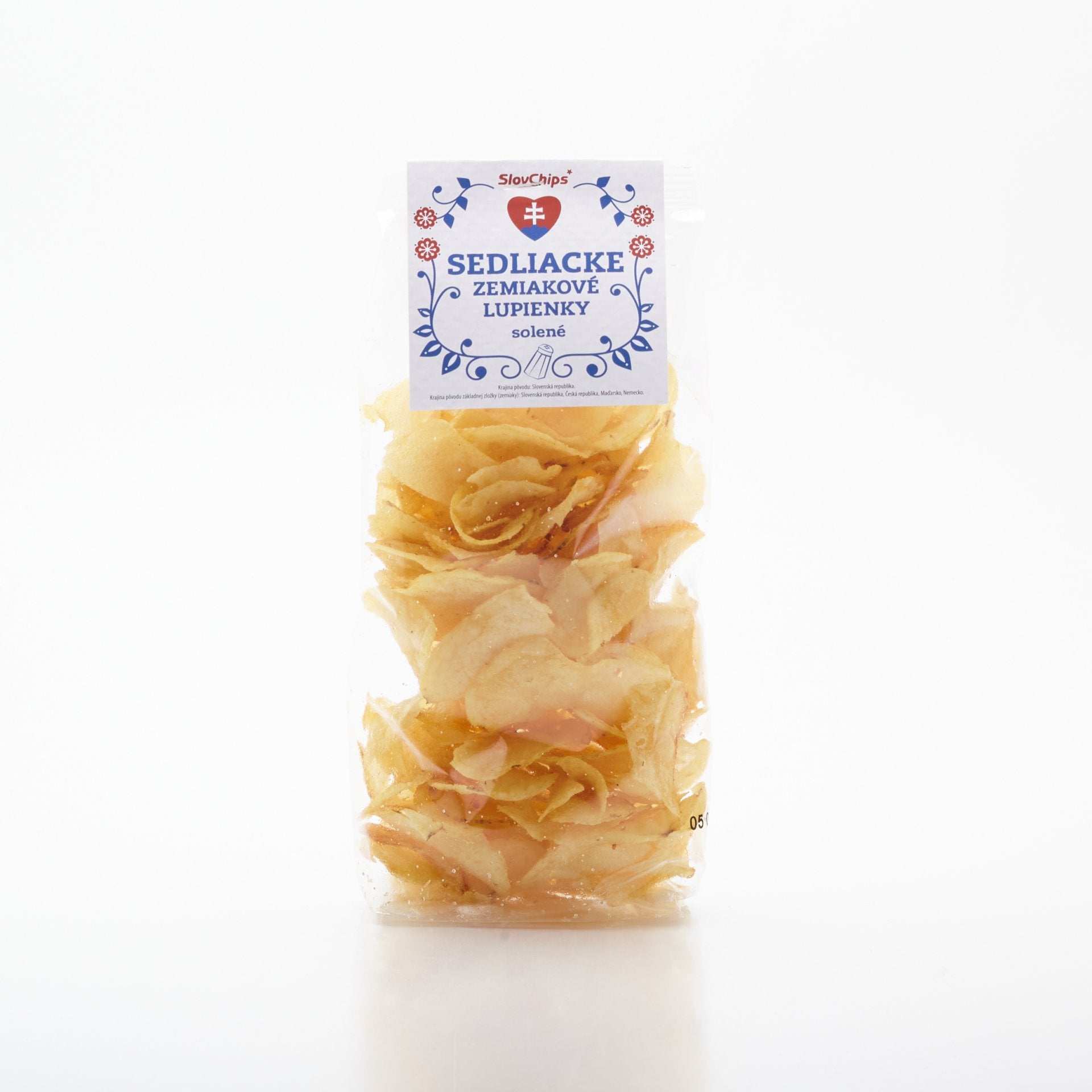 Sedliacke zemiakové lupienky solené 100g.