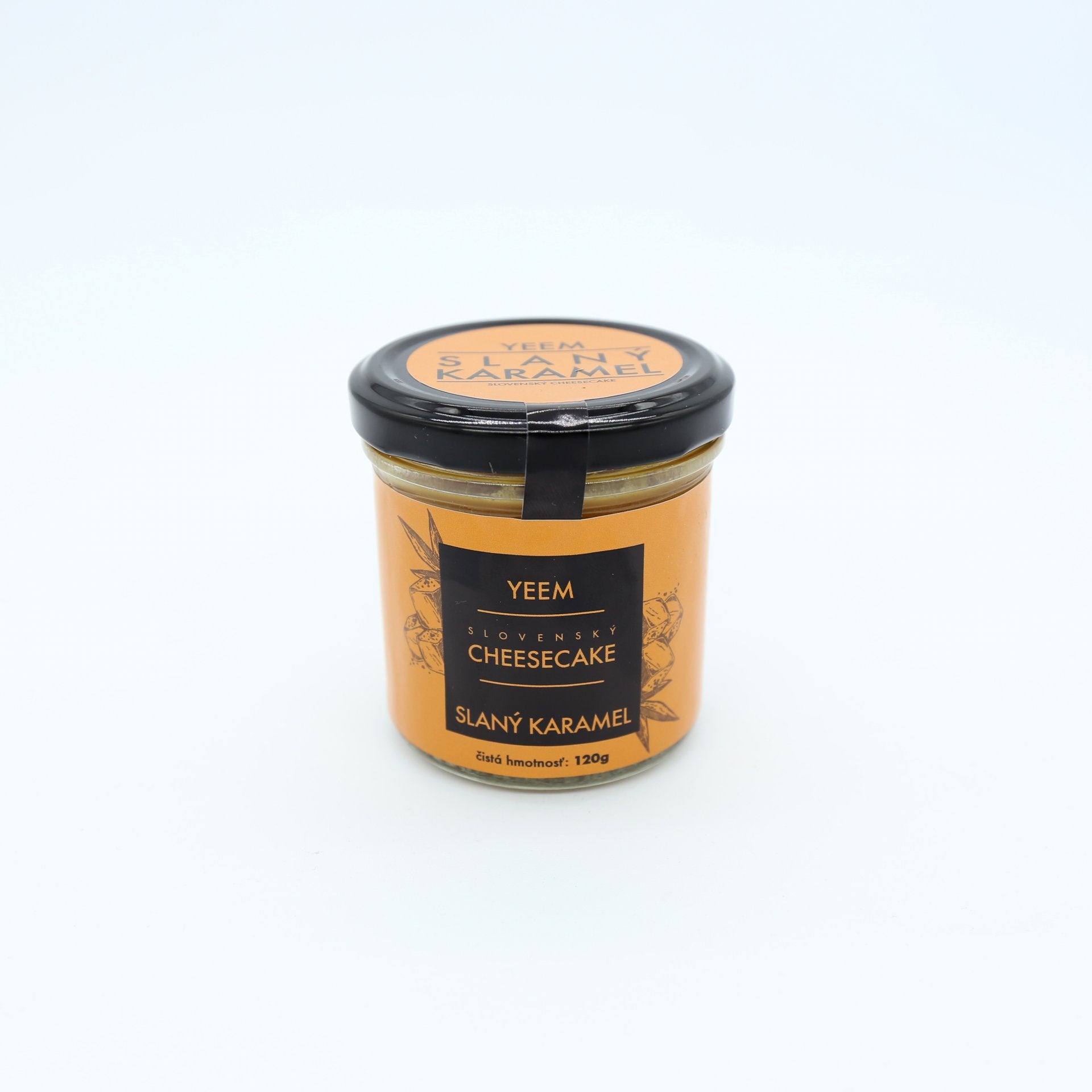 Slovenský cheesecake SLANÝ KARAMEL 120g.