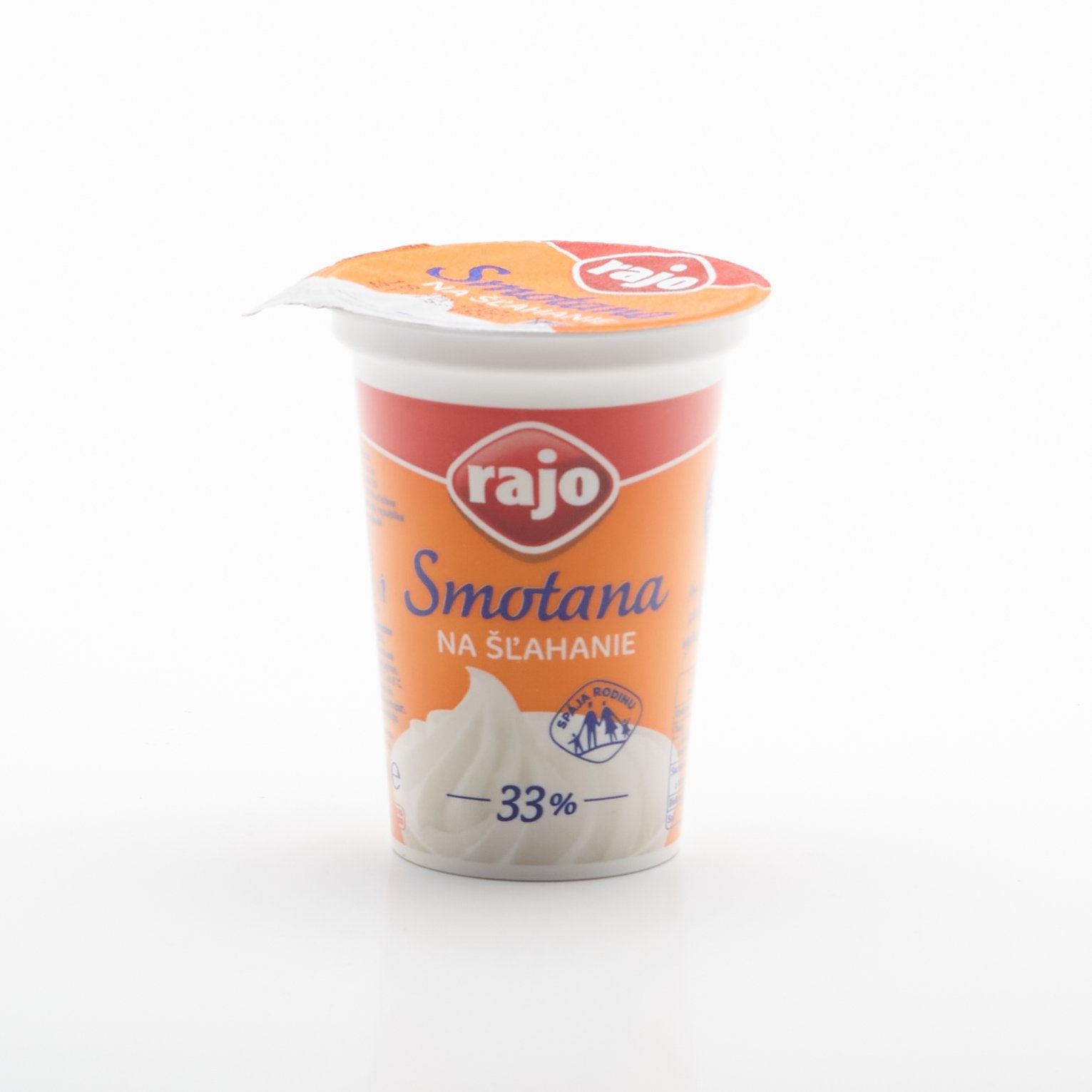 Smotana na šľahanie 33% 180ml.