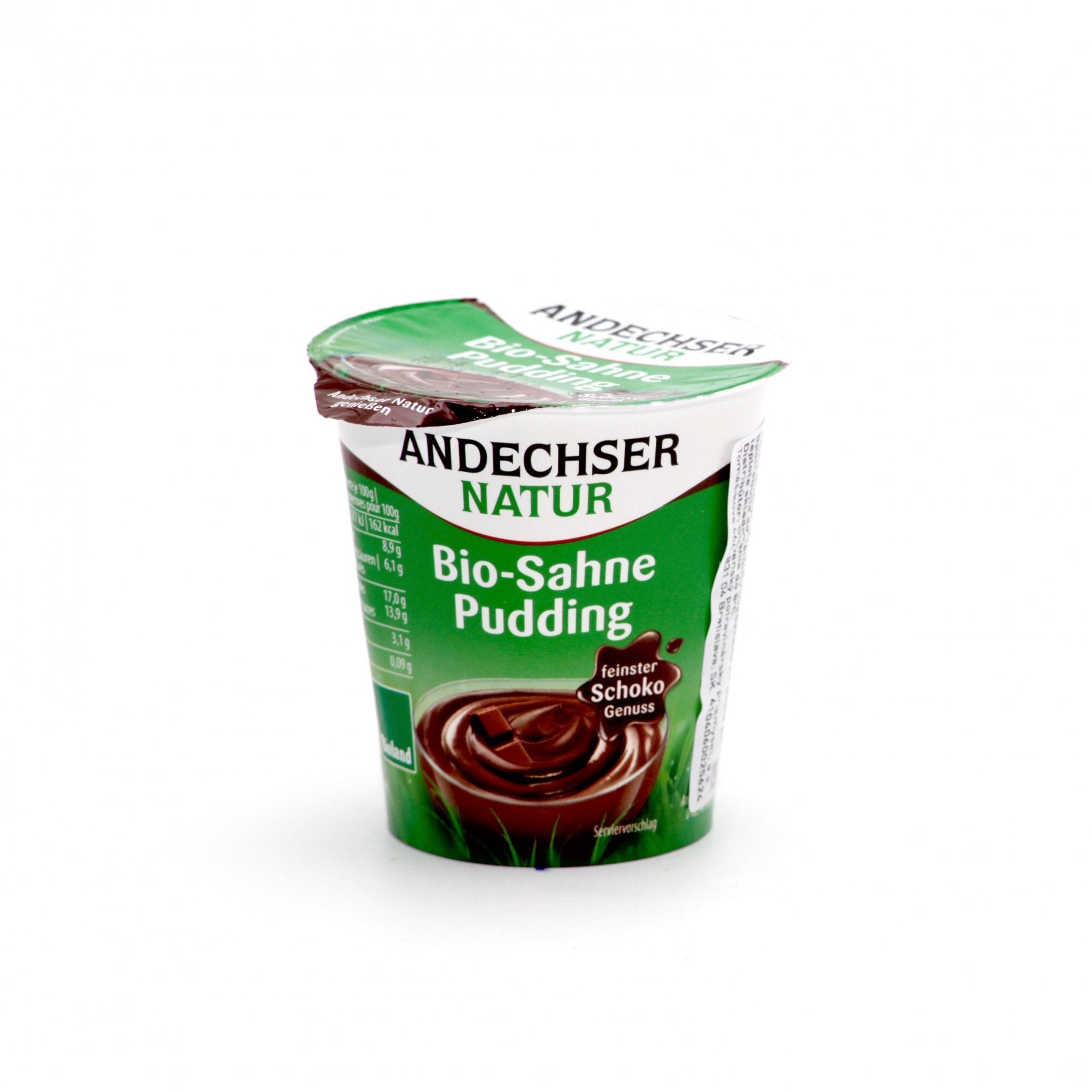 BIO Smotanový puding čokoládový 150g.