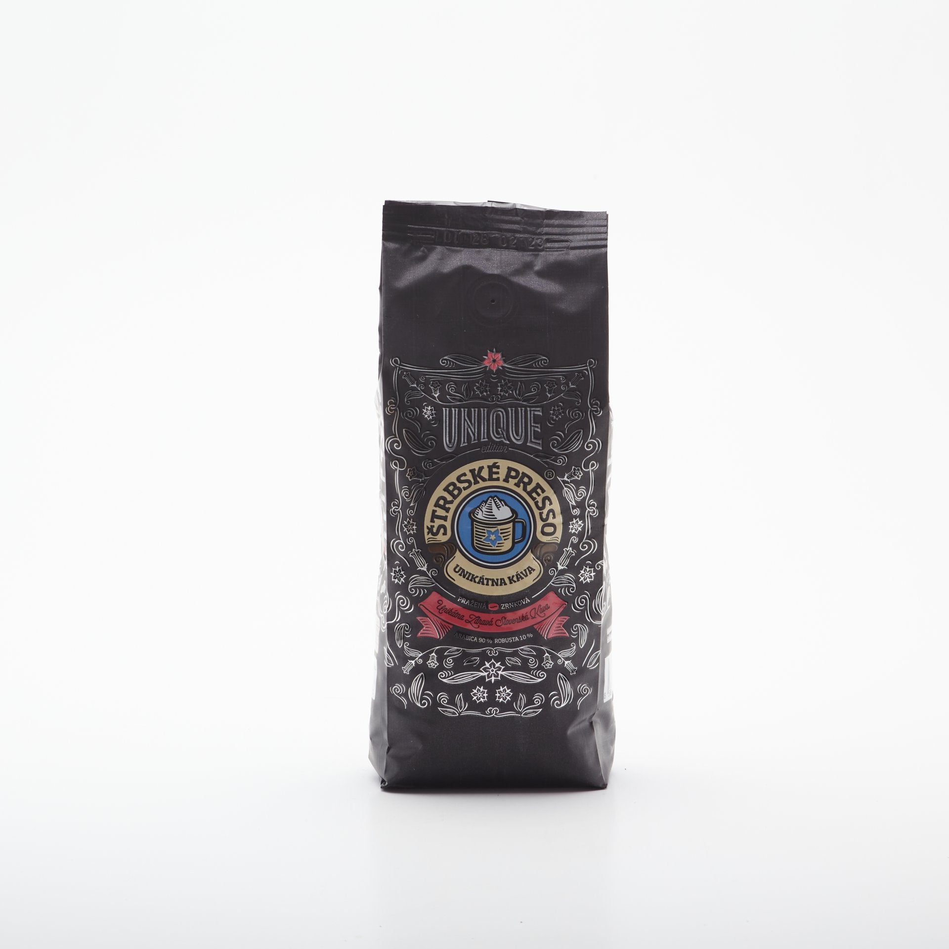 Štrbské Presso Unique RED zrno 250g.