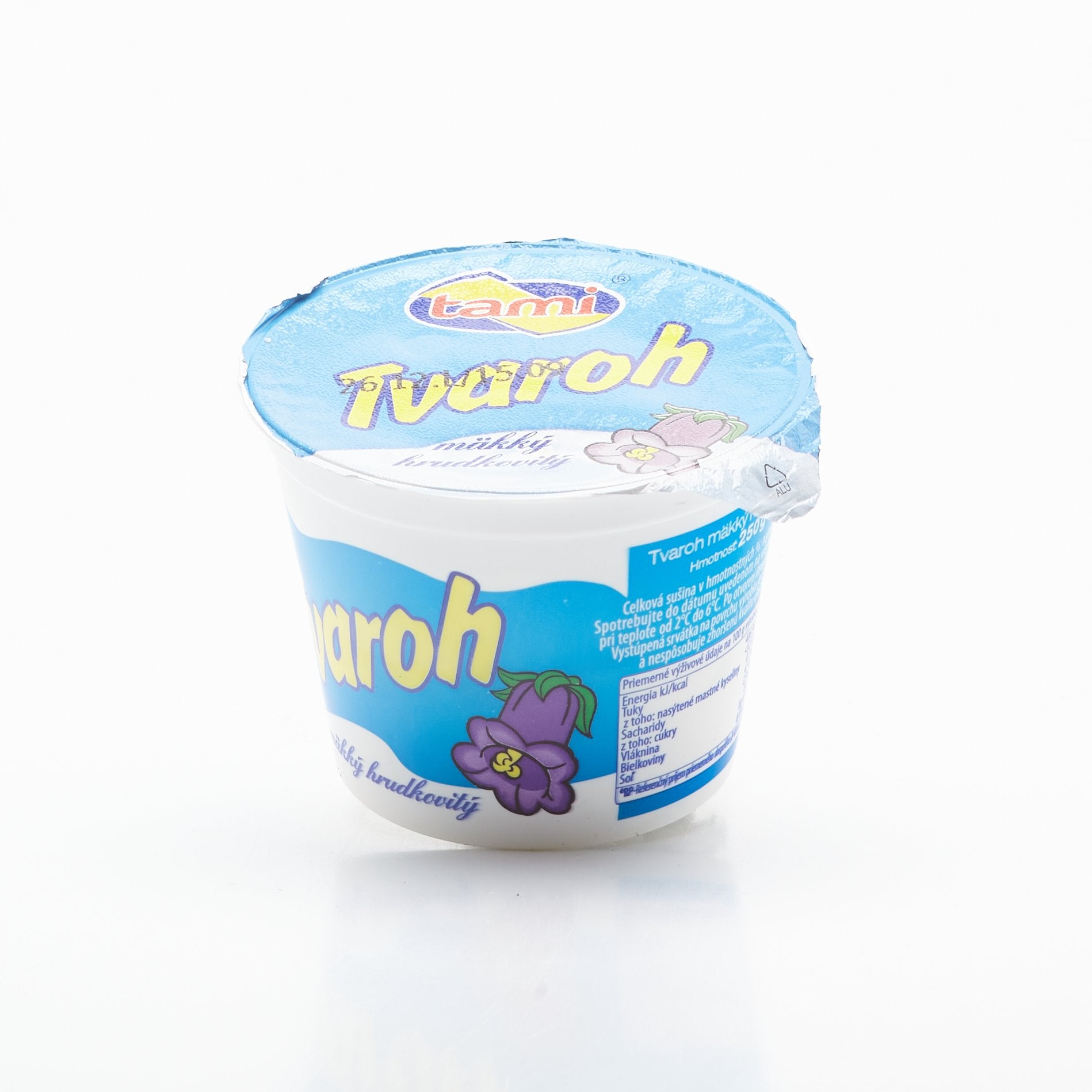 Tami tvaroh s mäkkými hrudkami 250g.