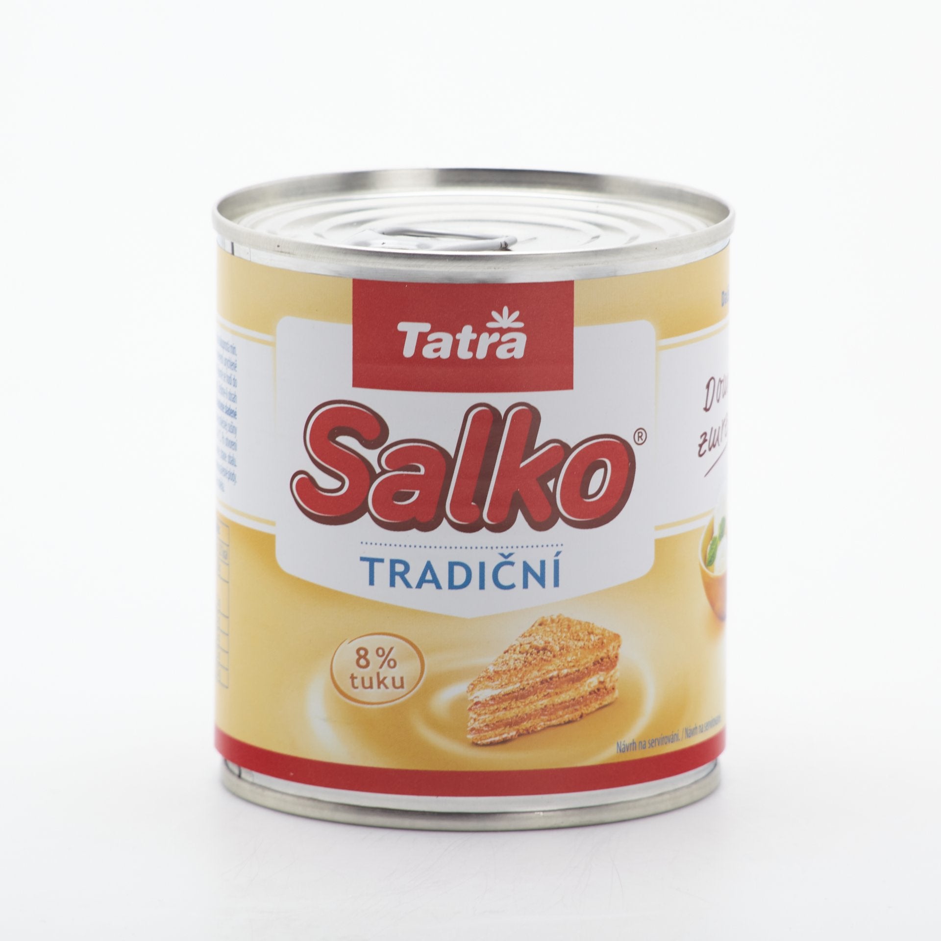 Tatra salko zahustené sladké mlieko 397g.