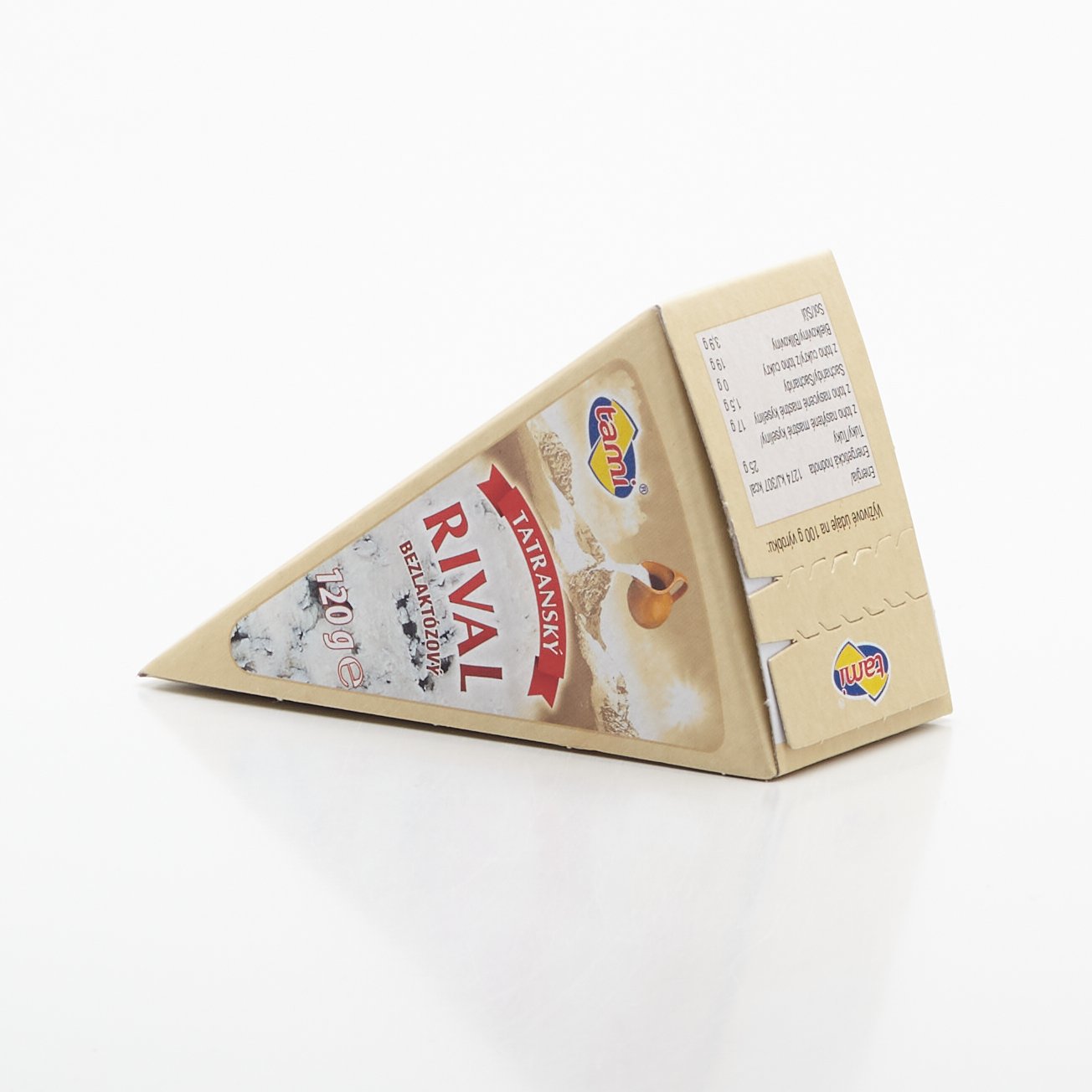 Tatranský rival bezlaktózový 120g.