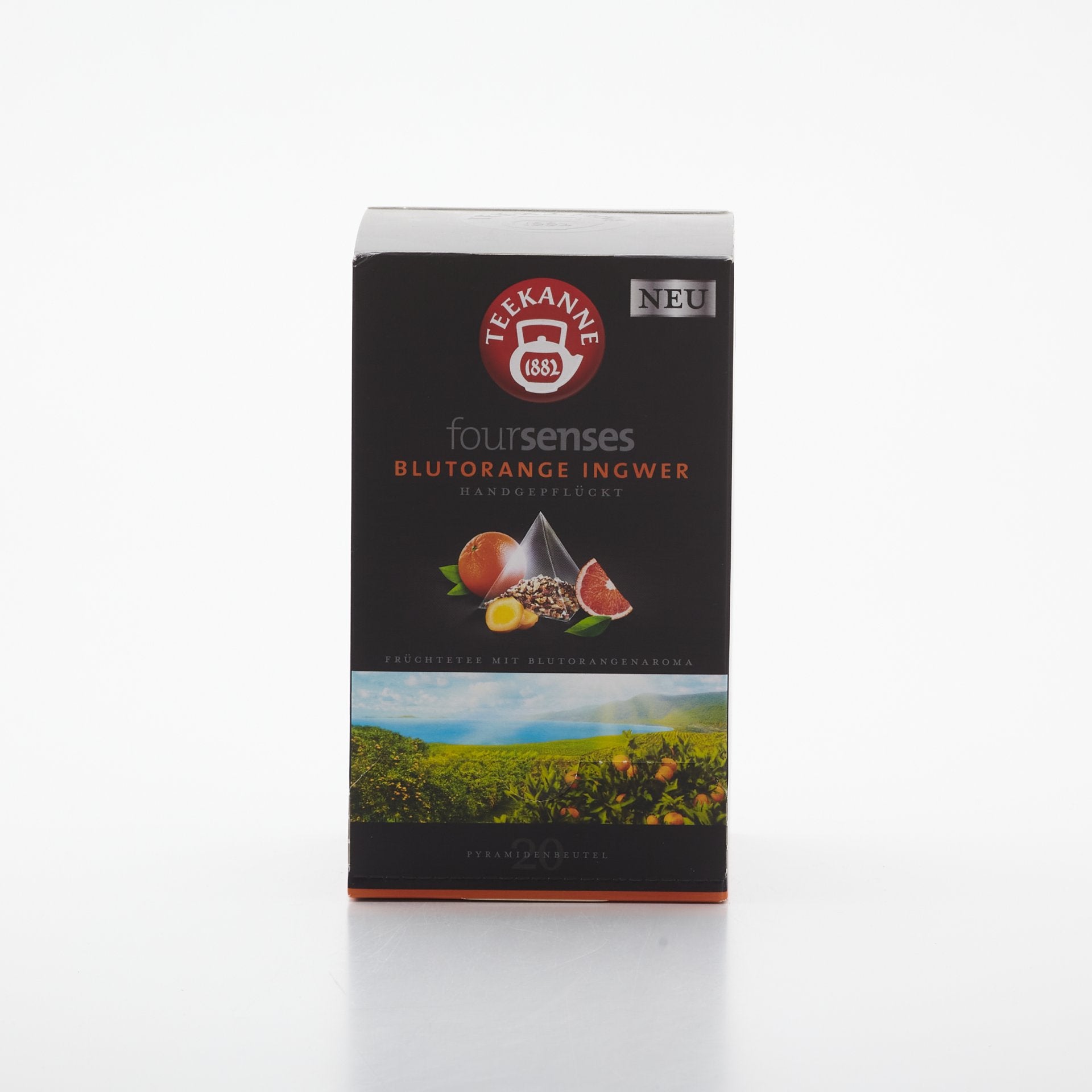 BIO TEEKANNE FOURS. Blutorange Ingwer50g.