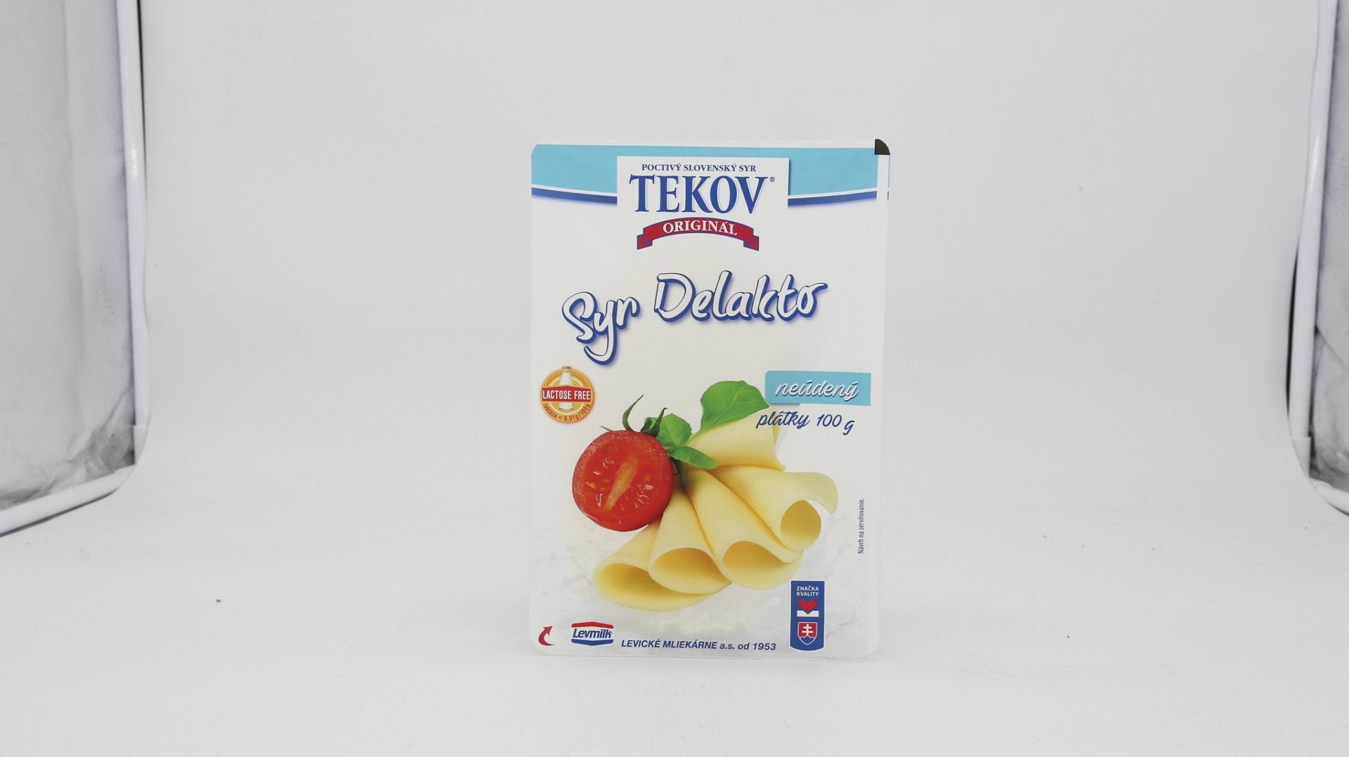 TEKOV DELAKTO syr neúdený 100g plátky.