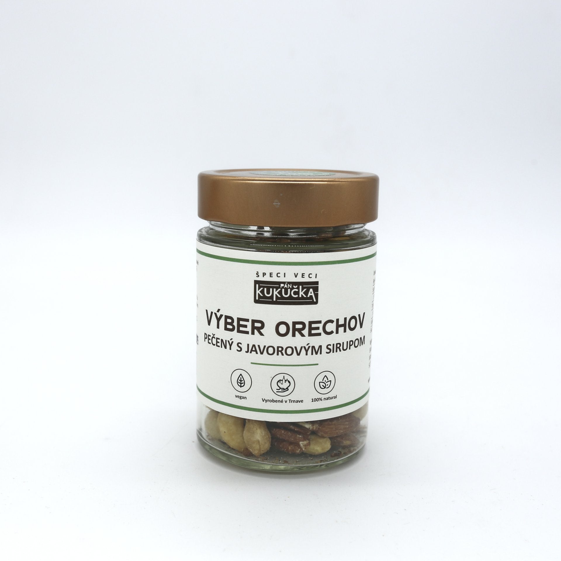 Výber orechov s javorovým sirupom 150g.